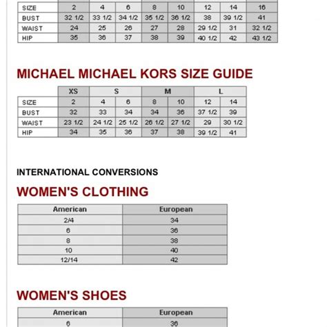 8.5 m shoe size michael kors in eu|michael kors sneakers size chart.